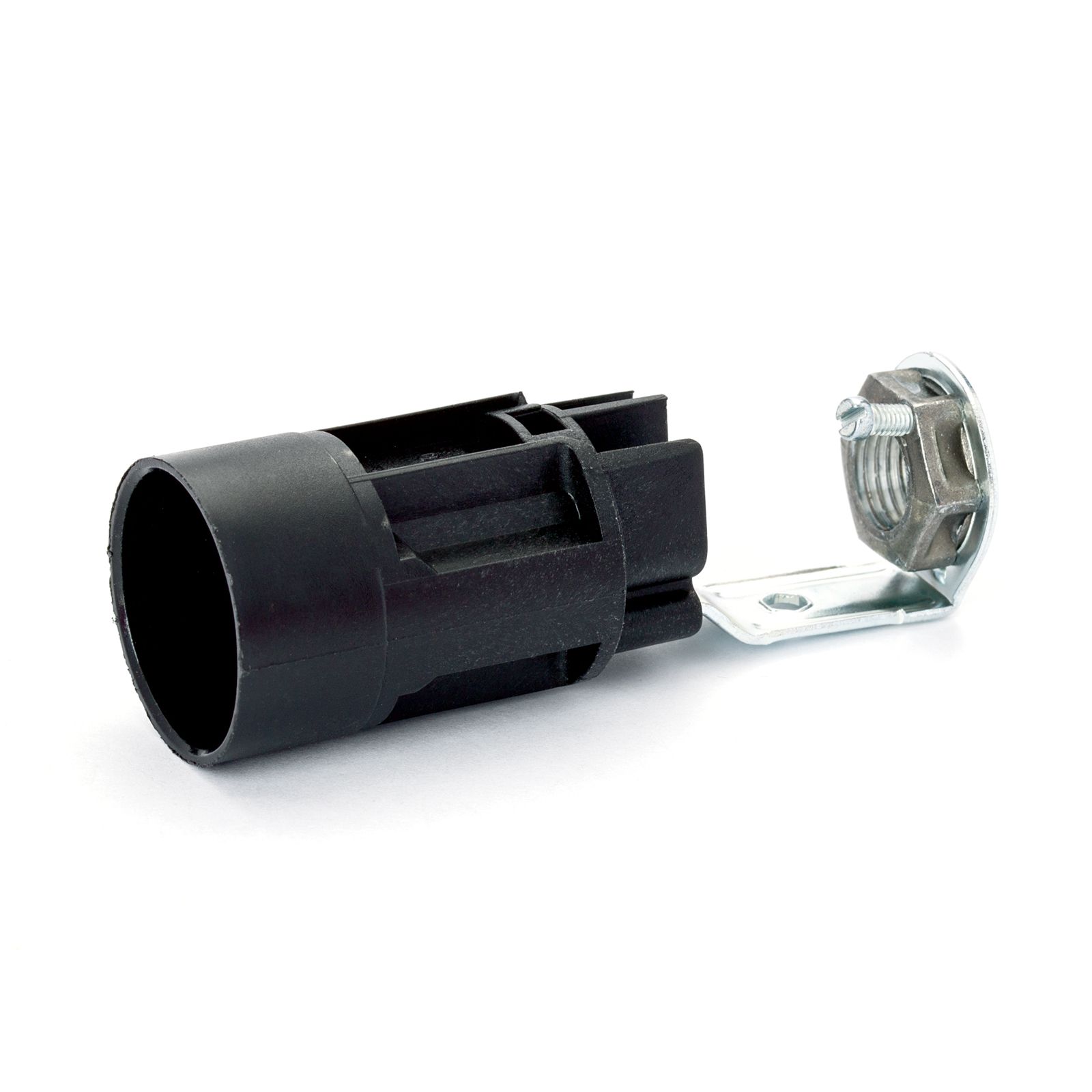 Fassung E14-Sockel, 65mm, Schwarz