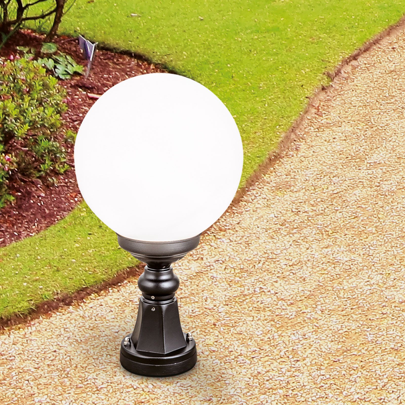 Außenleuchte REIKA, Schwarz, 44cm