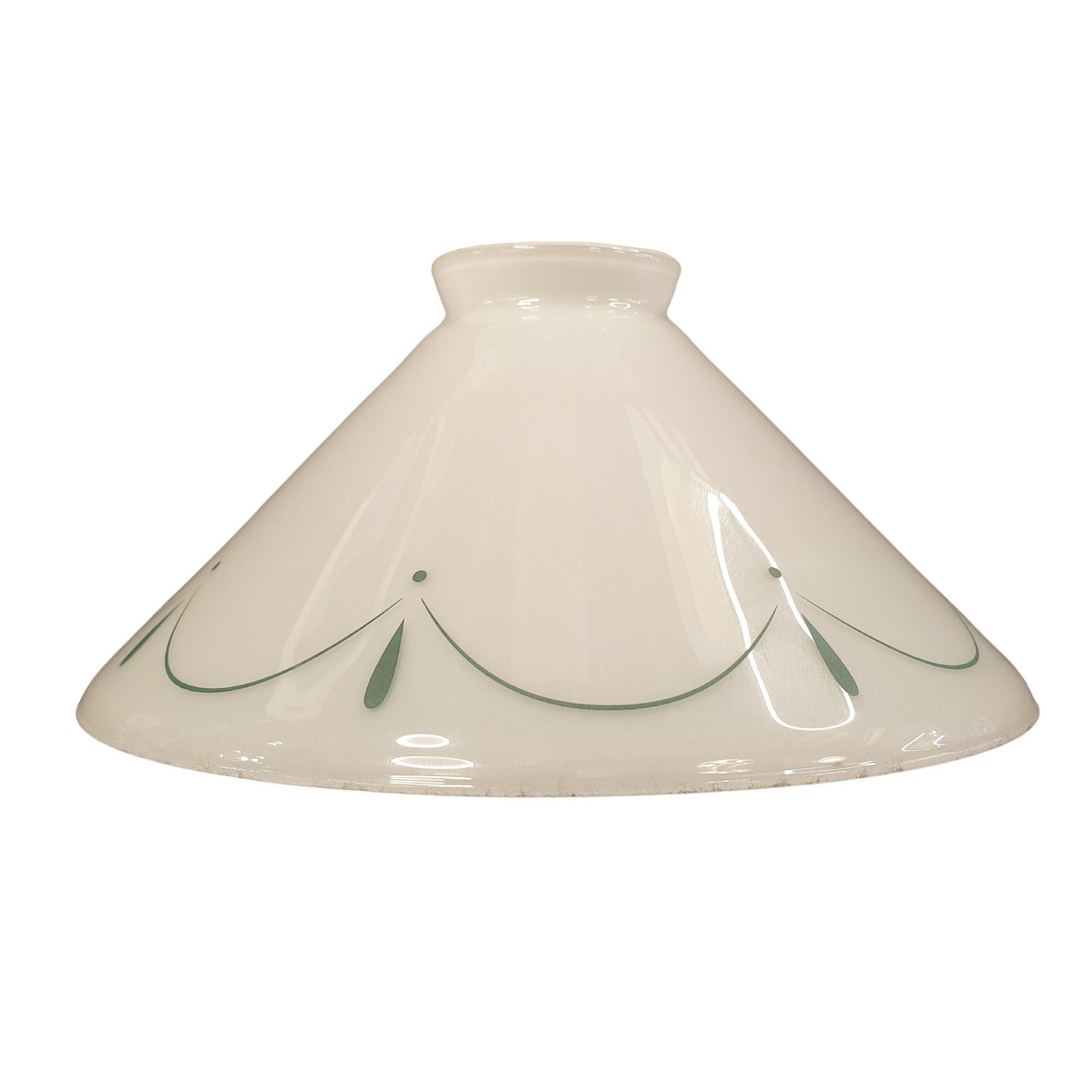 Glasschirm 435, Ø 20 cm, Opal-grün
