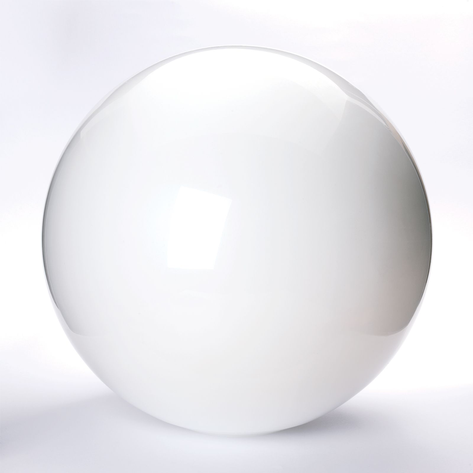 Spherical glass 343, Ø 40 cm, Opal brill.