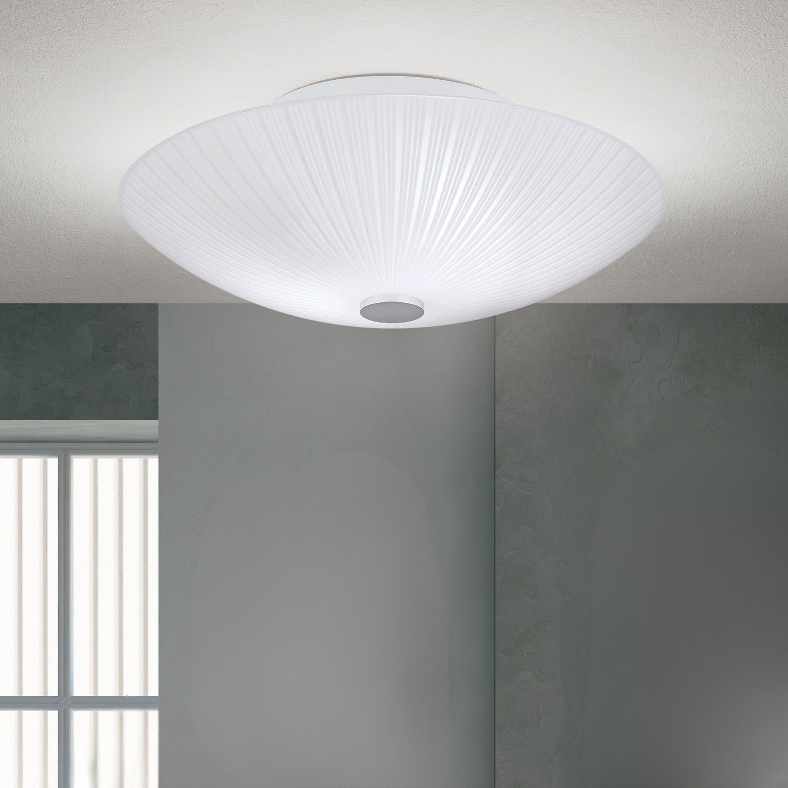 Ceiling light ERA, chrome, 30 cm