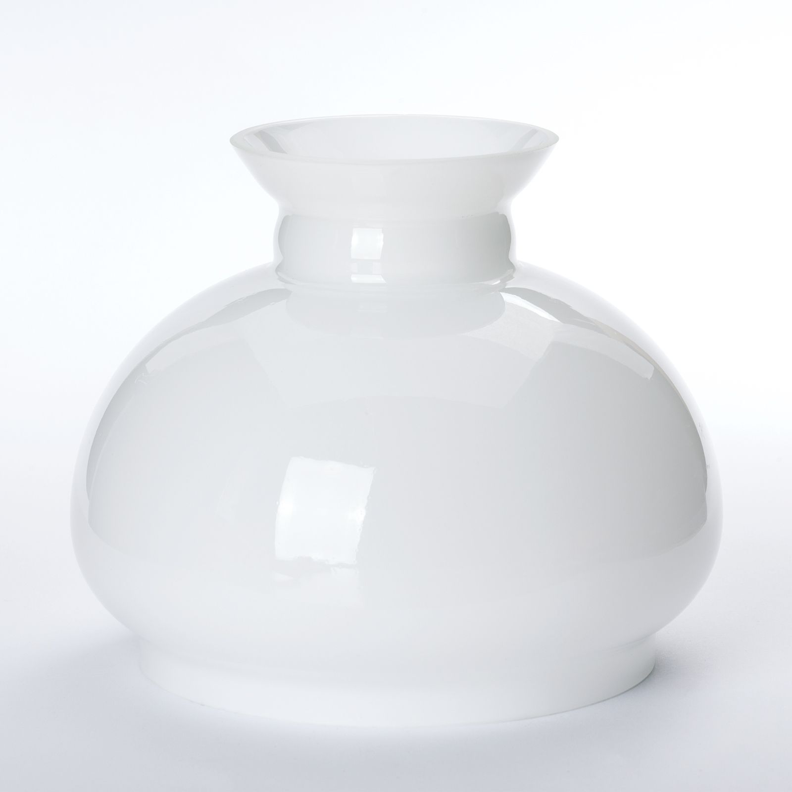 Petroleumlampenschirm 645/150/120, Ø 150 mm, Opal glänzend