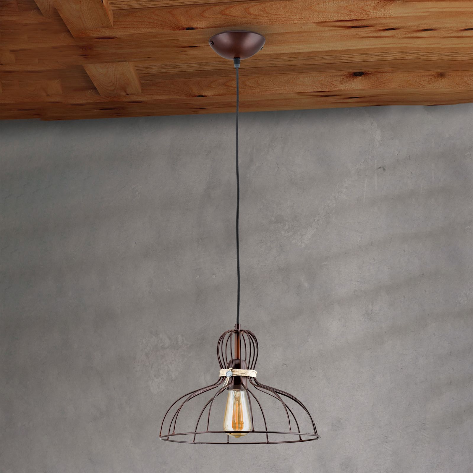 Hängeleuchte EMIL, 1-flammig, 33cm